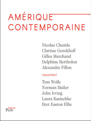 cover image of Amérique contemporaine